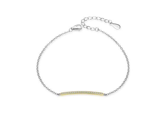 MOISS stříbrný náramek GOLD