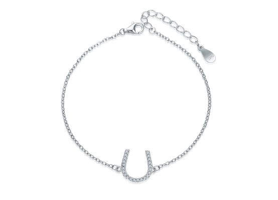 MOISS stříbrný náramek PODKOVA