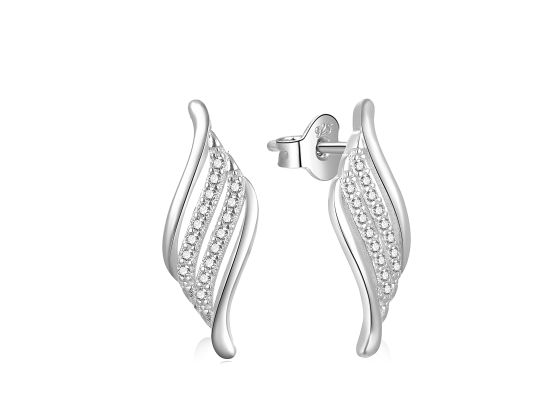 MOISS stříbrné náušnice