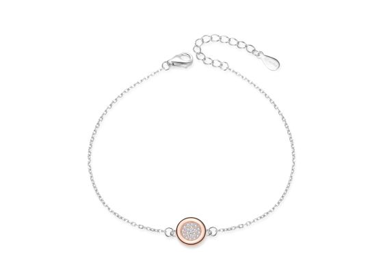 MOISS stříbrný náramek ROSE