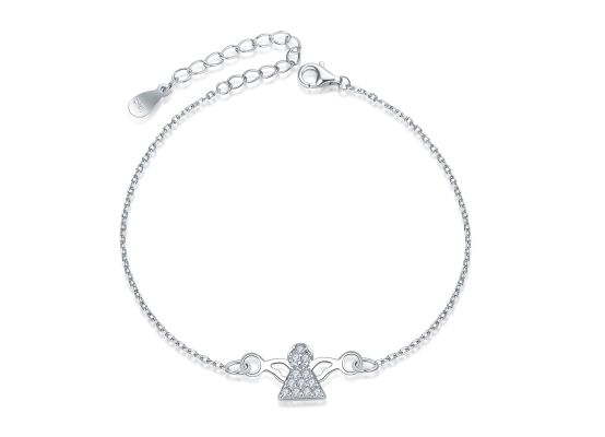 MOISS stříbrný náramek ANDĚL