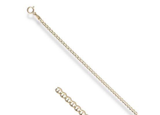 MOISS řetízkový náramek ze žlutého zlata MARINA