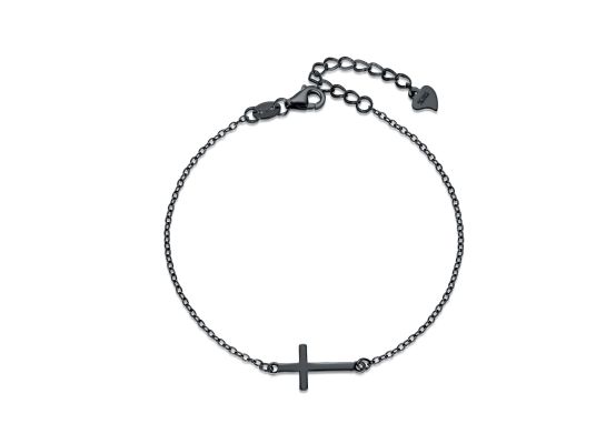 MOISS stříbrný náramek KŘÍŽ