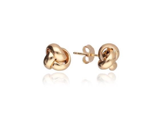 MOISS náušnice ze žlutého zlata