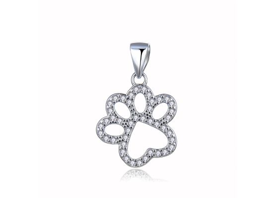 MOISS stříbrný přívěsek TLAPKA