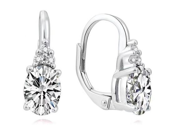 MOISS stříbrné náušnice