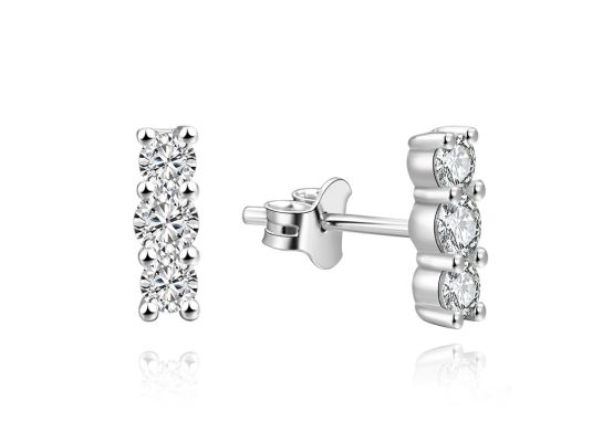 MOISS stříbrné náušnice