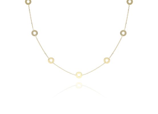 MOISS náhrdelník ze žlutého zlata