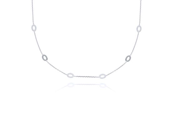 MOISS náhrdelník z bílého zlata