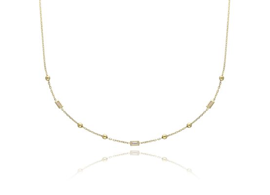 MOISS náhrdelník ze žlutého zlata