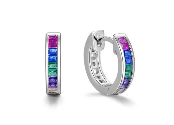 MOISS stříbrné náušnice