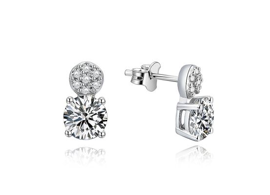 MOISS stříbrné náušnice