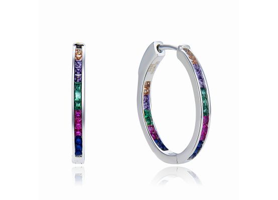 MOISS stříbrné náušnice