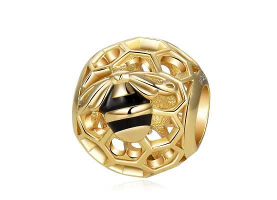 MOISS stříbrný přívěsek SMALT GOLD