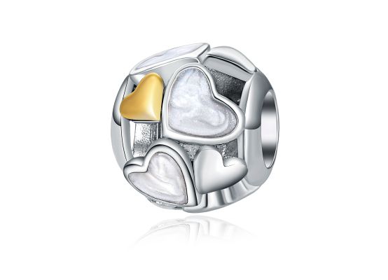 MOISS stříbrný přívěsek SRDCE