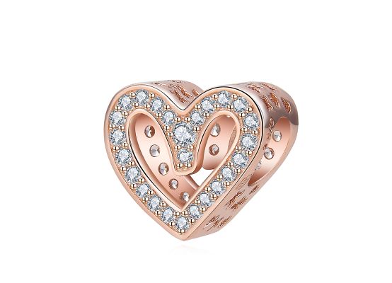 MOISS stříbrný přívěsek ROSE