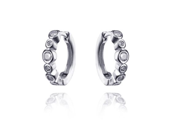 MOISS stříbrné náušnice