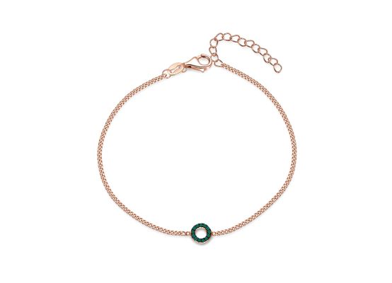 MOISS stříbrný řetízkový náramek