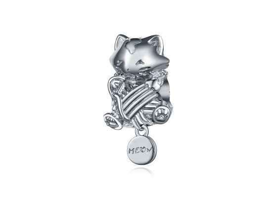 MOISS stříbrný přívěsek KOČKA