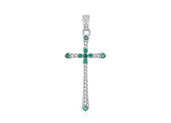 MOISS stříbrný přívěsek KŘÍŽ