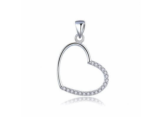 MOISS stříbrný přívěsek SRDCE