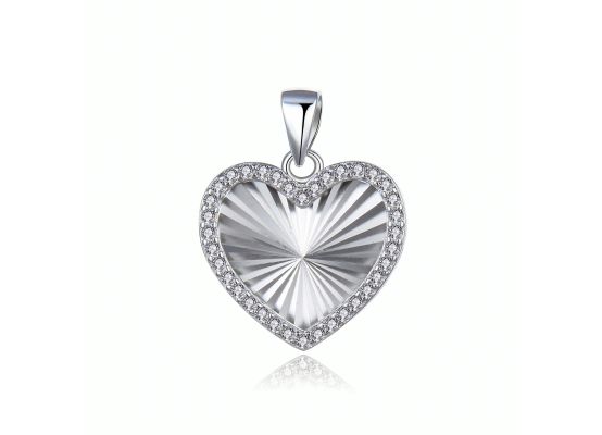 MOISS stříbrný přívěsek SRDCE