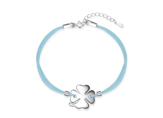 MOISS stříbrný náramek ČTYŘLÍSTEK