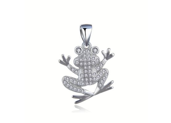 MOISS stříbrný přívěsek ŽÁBA