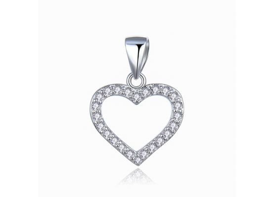 MOISS stříbrný přívěsek SRDCE