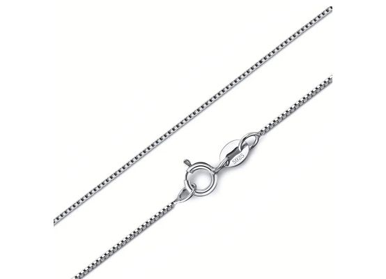 MOISS stříbrný řetízek BOX