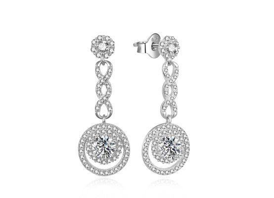 MOISS stříbrné náušnice