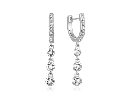 MOISS stříbrné náušnice