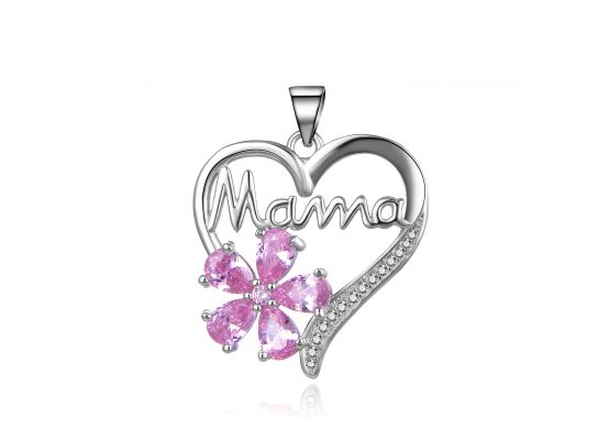 MOISS stříbrný přívěsek SRDCE