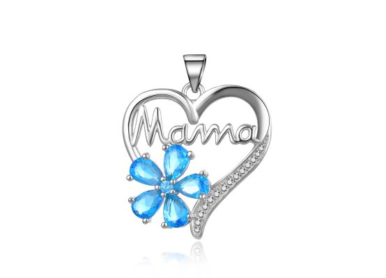 MOISS stříbrný přívěsek SRCE