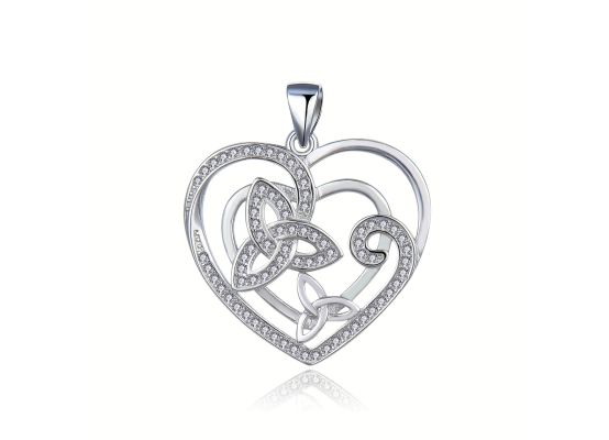 MOISS stříbrný přívěsek SRDCE