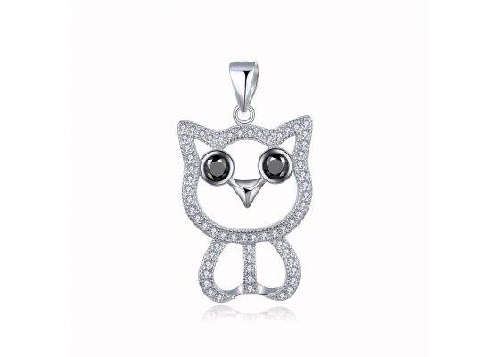 MOISS stříbrný přívěsek KOČKA
