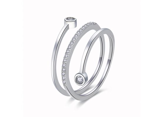 MOISS stříbrný prsten