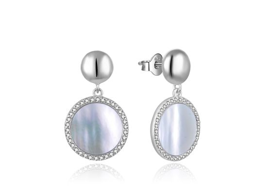 MOISS stříbrné náušnice