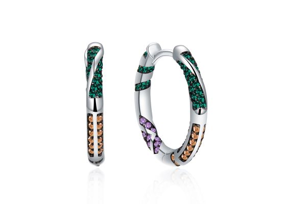 MOISS stříbrné náušnice