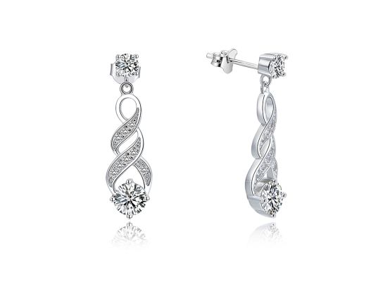 MOISS stříbrné náušnice