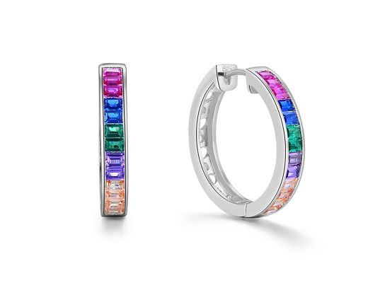 MOISS stříbrné náušnice