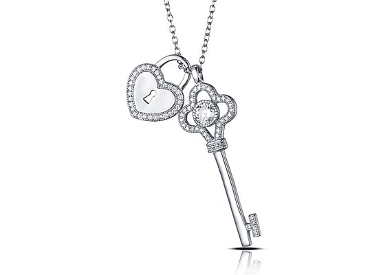 MOISS stříbrné přívěsky KLÍČ