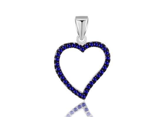 MOISS stříbrný přívěsek SRDCE