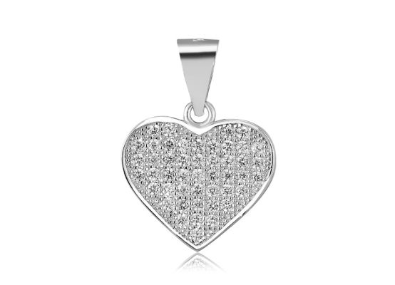 MOISS stříbrný přívěsek SRDCE