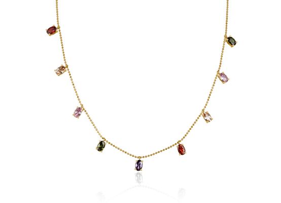 MOISS stříbrný náhrdelník GOLD