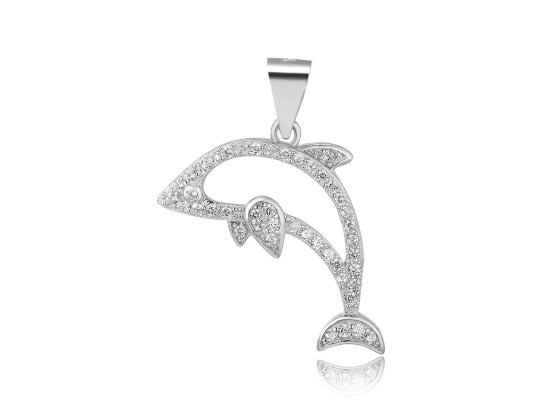 MOISS stříbrný přívěsek DELFÍN