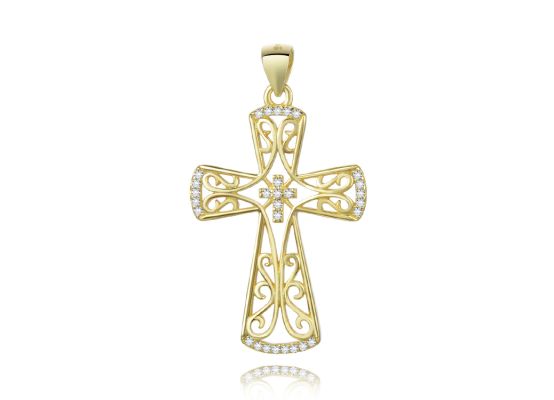 MOISS stříbrný přívěsek KŘÍŽEK