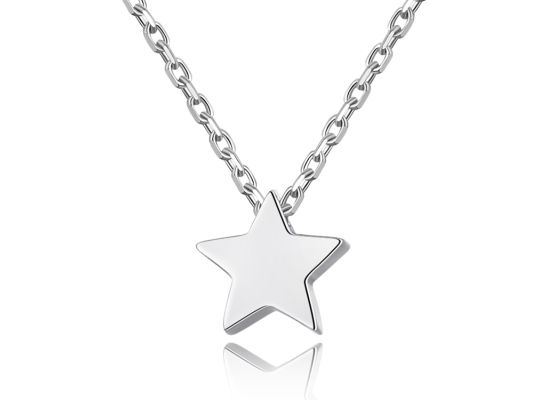 MOISS stříbrný náhrdelník HVĚZDA