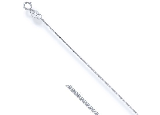 MOISS řetízek z bílého zlata FOX