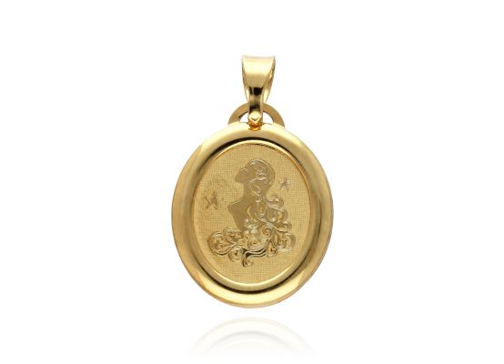 MOISS přívěsek ze žlutého zlata PANNA